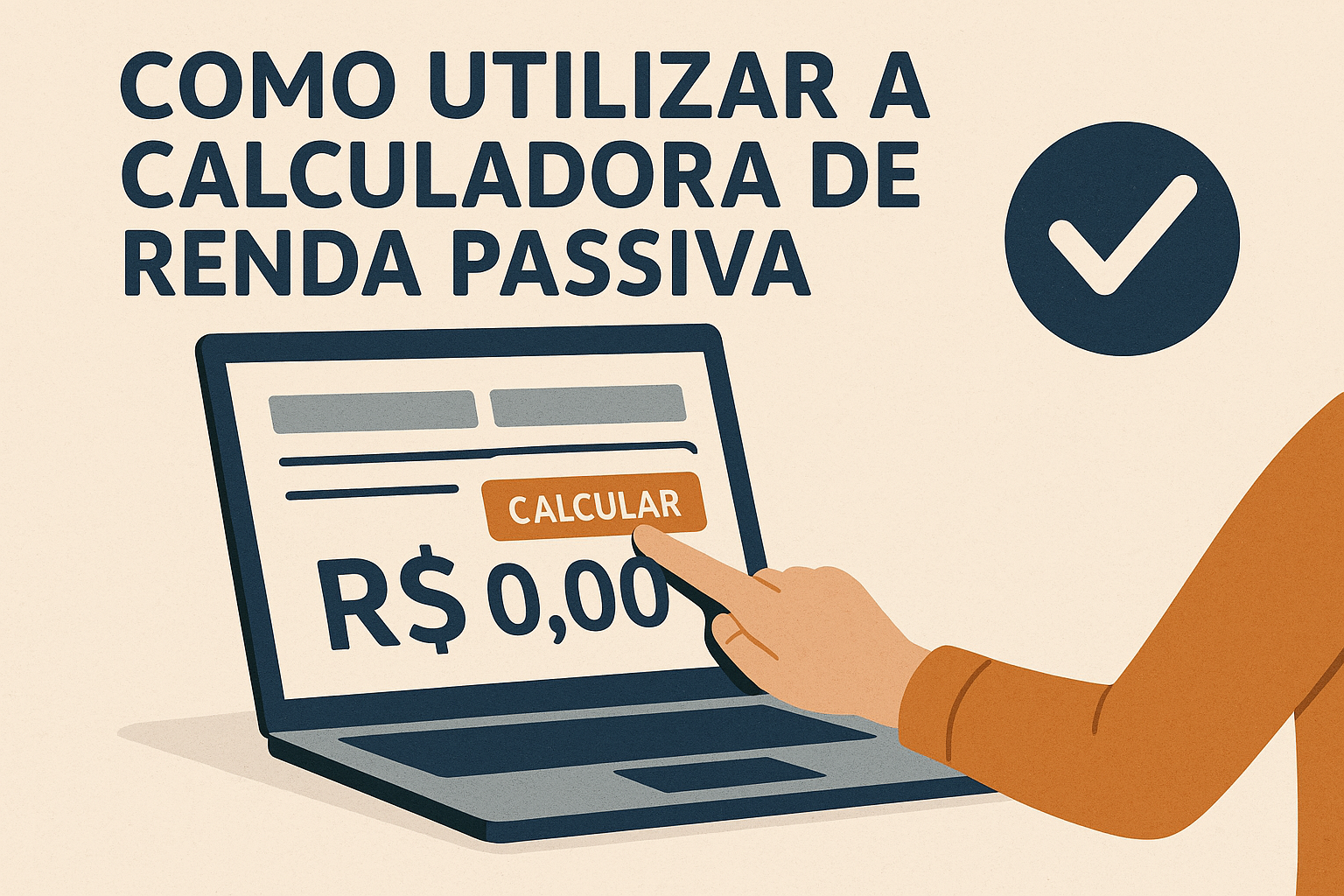 Imagem ilustrativa da calculadora de renda passiva